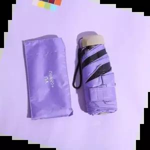 여행용 5단 접이식 우산 휴대용 미니 우양산 장마철 컬러 여름 대비