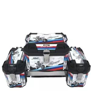 오토바이 사이드 박스 하드케이스 탑박스 리어 브라켓 ABS