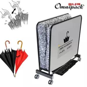 스텐밀러검정 빗물털이개 친환경 로고변경 옴니팩 OPD-MB