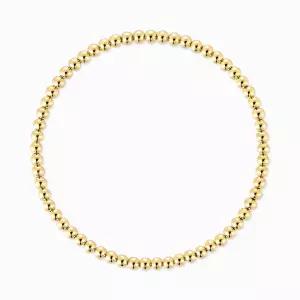 14K 베이직 골든볼 팔찌