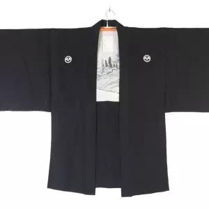 일본식 가운 하오리 일식 유카타 일본 전통 파자마 가디건