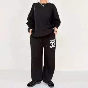 [하프클럽/나야홍]빅사이즈 602 삼삼루즈핏밴딩세트 DRAX249