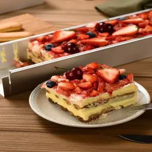 티라미수 틀 몰드 파운드 케이크 도구 직사각형 티라미스