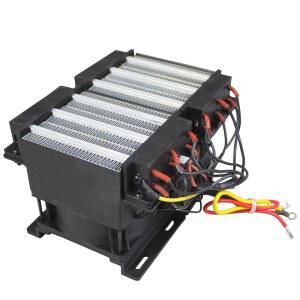 PTC 팬 히터 110V 1500W 전기 세라믹 에너지 절약 일정 온도 서미스터 단열재 자동차 공기 난방 도구, PTCYIDU