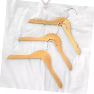 어린이 천연나무 논슬립 옷보관걸이 유아의류 아동복 베이비옷 거치정리 옷장수납