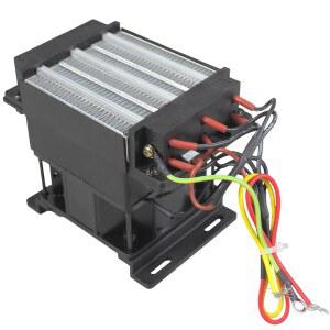 PTC 팬 히터 500W 110V 전기 세라믹 소자 에너지 절약 일정 온도 서미스터 단열 공기 고속 난방, PTCYIDU