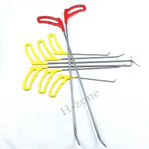 자동차 덴트 수리 후크는 샌드위치 균열 크로우 바 스테인레스 스틸 미니 소형 호환 소형 바디 프리 시트