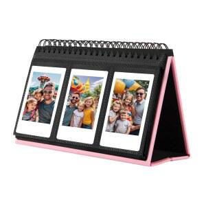 후지필름 인스탁스 미니 카메라용 포켓 앨범 데스크탑 가죽 7 12 8 폴라로이드용 핑크 40 11 즉석 에보 디스플레이 9 리플레이 96 사진 2x3