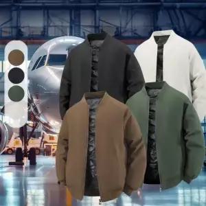 남성 항공 점퍼 블루종 아우터 겨울 작업복 야상