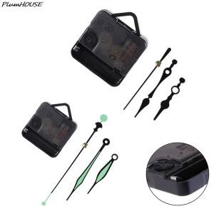 DIY 무음 벽시계 석영 바늘 운동 검정 및 빨강 손 교체 부품 수리 키트 도구 세트 메커니즘 1