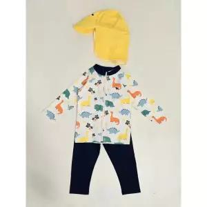 갤러리아 [바캉스용품]수영복,아기옷,물놀이IV)공룡집업래쉬가드세트(46)