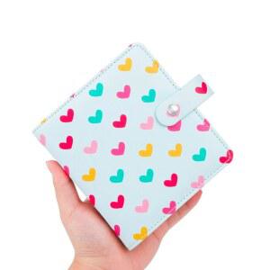 2x3 인치 필름용 112 미니 - 7 카메라 인스탁스 후지필름 및 11 포토카드 앨범이 12 파란색 포켓 맞습니다 K팝 에 고인쇄 40 즉석 홀더 북 8 작은 앨범 9 폴라로이드 사진