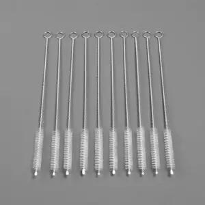 스테인리스 스트로우 빨대세척솔 10p세트 스테인레스빨대 스텐빨대 세척솔 빨대솔