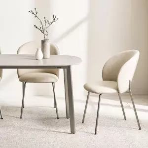 인테리어 식탁의자 등받이 쿠션의자 카페 에그체어