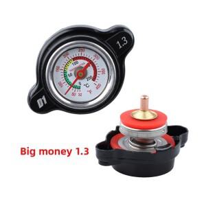 자동차 튜닝 라디에이터 커버 액세서리 캡 온도 게이지 고압 물탱크 헤드 1개