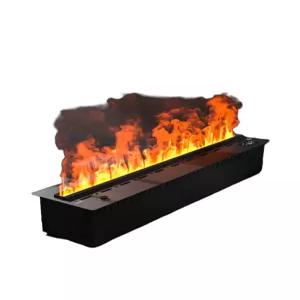 불멍 수증기 난로 불꽃 펜션 거실 장식 무드등 화목