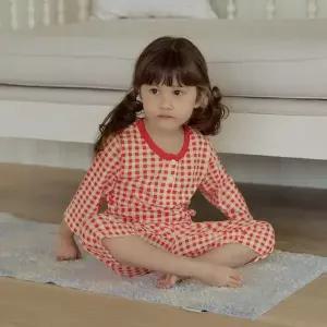 [보리보리/올라베이비]비스킷(레드) 7부 잠옷