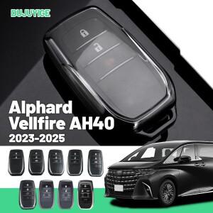 토요타 알파드 벨파이어 AH40 -2026 키 케이스 TPU 투명 자동차 커버 보호 쉘 액세서리 2024