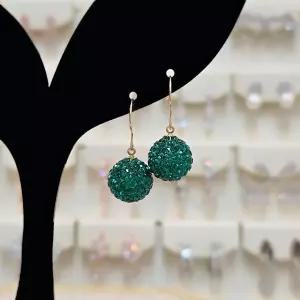 [볼라레]14K 지에프 12mm 에멜미러볼 후크귀걸이 FP1809