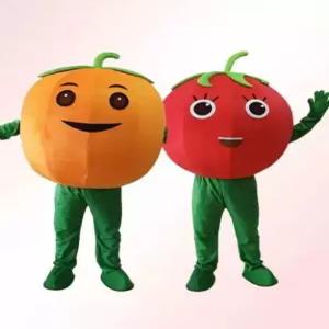 야채 인형탈 코스튬 행사용 의상 가지 당근 토마토 빨간 채소 고추 홍보 코스프레 오렌지
