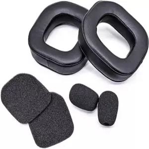 아스트로 A40 A50 GEN1 GEN2 게이밍 헤드셋용 식스솝 교체 이어 패드 쿠션(A40TR GEN3 GEN4와 호환되지