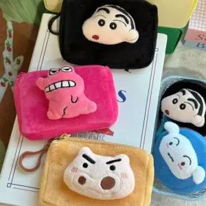 [골드스마일]동전 가방 융 미니 지갑 캐릭터 귀여운 수납