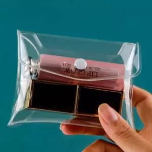 [골드스마일]PVC 카드 지갑 투명 명함 동전 미니 지갑