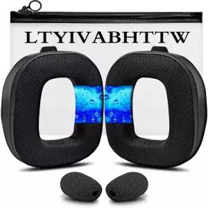Astro A50 4세대 5세대 및 A50X 전용 이어패드 LTYIVABHTW 쿨링 젤 통기성 메쉬 원단 내구성 향상 마이크