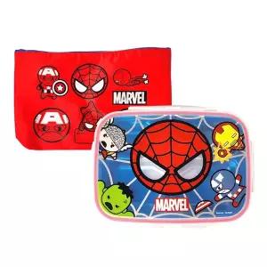 [보리보리/릴팡]릴팡 마블 깊은와이드가방식판세트(스파이더맨) / MV5554