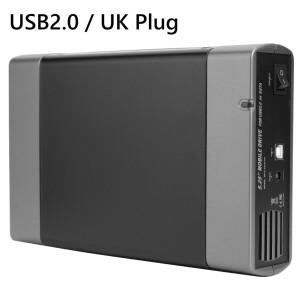 5.25인치 광학 드라이브 인클로저 USB3.0/2.0-SATA 8TB 외장형 하드 16 속도 녹음 HDD SSD 케이스