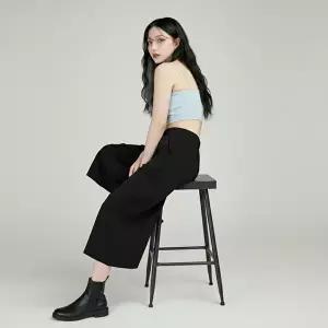 [신상오픈런]|CCK1951|여성용 린넨 와이드 팬츠 시원한 데일리 룩 치마바지