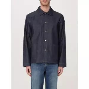 [롯데백화점]아페쎄 VESTE KERLOUAN 로고 BRODEE Kerlouan 데님 셔츠 자켓 COZZI H03205 IAI