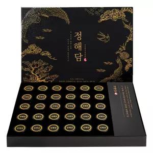 정해담 산삼 발효 침향환 30p 112.5g 1개 선물 답례품 가정의 달 건강차 티백 돌잔치