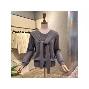 [하프클럽/에이비에프지]  AOA5HY35G 케이프 셋트 단추 가디건