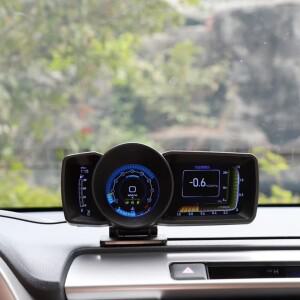 A600 O2 게이지 디지털 터보 부스트 오일 압력 온도계 자동차용 AFR RPM  레벨 속도 EXT 미터