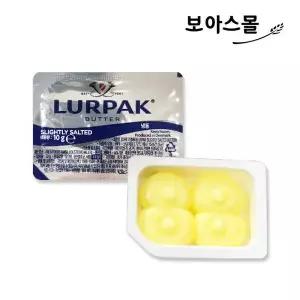 루어팍 가염버터 포션버터 입 아이스박스 10g 20개 베이킹 오븐 케이크 에어프라이어 빵 초코
