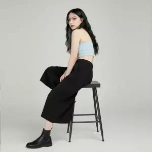 CCK1951여성용 데일리 린넨 와이드 팬츠 시원한 치마바지