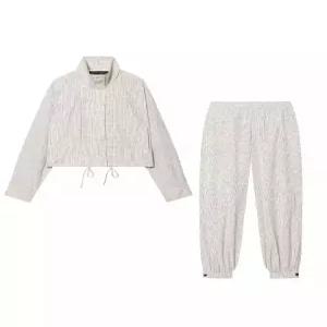 루타꽁몰 여자 봄 아우터 세트 점퍼 차이나 나일론 정장세트 HO1