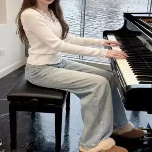 루타꽁몰 여성용 투피스 정장세트 멋쟁이 봄철 세트 청바지 HO1