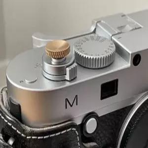 후지필름 하셀블라드 롤리플렉스 니콘과 호환되는 YEWOOP Lf-B 메탈 황동 너들 오목 셔터 릴리스 버튼 균형