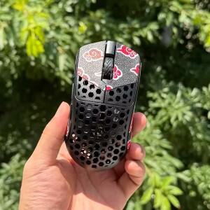 [호환품]글라이드 마우스 미끄럼 방지 스티커 밴서 아키츠 땀 테이프 초박형 눈송이 도마뱀 질감 1 세트