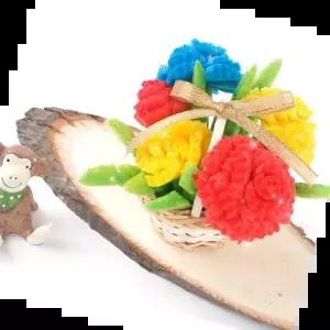 물부치 TBZ (PL) 플레이콘 카네이션꽃바구니(5인용)