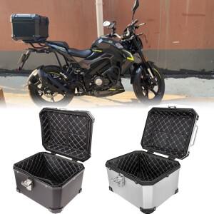 바이크 오토바이 보관함 정리함 테일박스 탑 박스 트렁크 캐리어 범용 블랙 45L 알루미늄 케이스 수하물