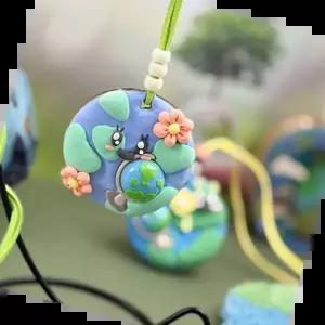 지구환경 TBZ (TD) 지구 지키기 클레이 목걸이 만들기 - 1인세트