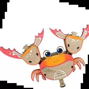 실험재료 TBZ (SA) 기어크래프트 양발 집게 꽃게(1인)