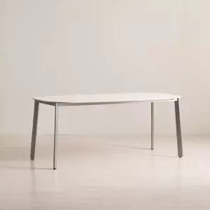 타원형 식탁테이블 포세린 4인용 6인용 세라믹 식탁 6인용식탁 세라믹식탁 4인용식탁