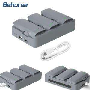 DJI호환 Neo 2 배터리 3방향 충전 허브 휴대용 보조 LED 65W 고속 케이스 드론 액세서리