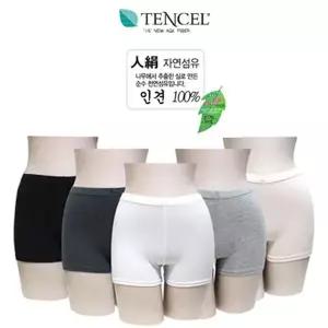 [서울양말]국산 사계절 여성 학생 5종 인견/텐셀/면 속바지 2부 3부