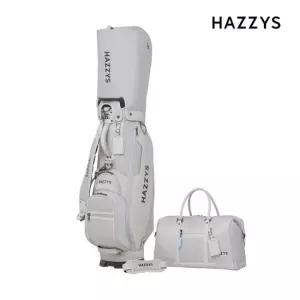 헤지스골프 캐디백 보스턴백 세트 HZCB-010M/ HZBB-010M 라이트그레이