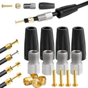 자전거 브레이크 호스 오일 바늘 산악 유압  케이블 BH59 SHIMANO SRAM MAGURA TEKTRO 용 올리브 헤드 링